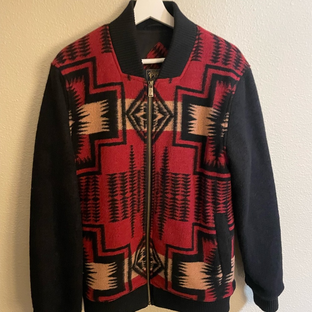 Pendleton bomber jacquard jacket